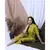 LIME GREEN SOLID LOUNGEWEAR SET WITH HAIRBAND