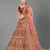 Maroon embroidered velvet semi stitched lehenga