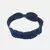 NAVY SOLID LOUNGEWEAR SET WITH HAIRBAND