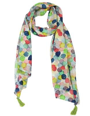 Multicolor Viscose   scarf 1