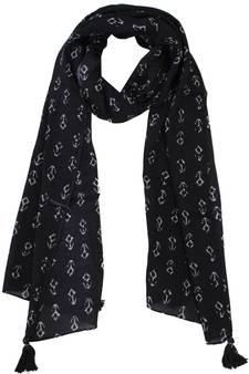 Black Viscose   scarf