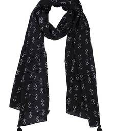 Black Viscose   scarf
