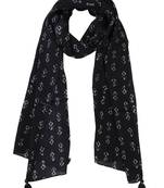 Black Viscose   scarf