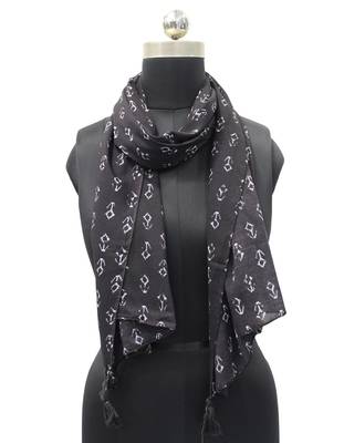 Black Viscose   scarf 2