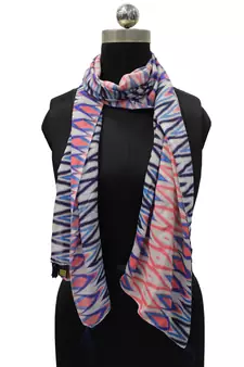 Multicolor Viscose   scarf