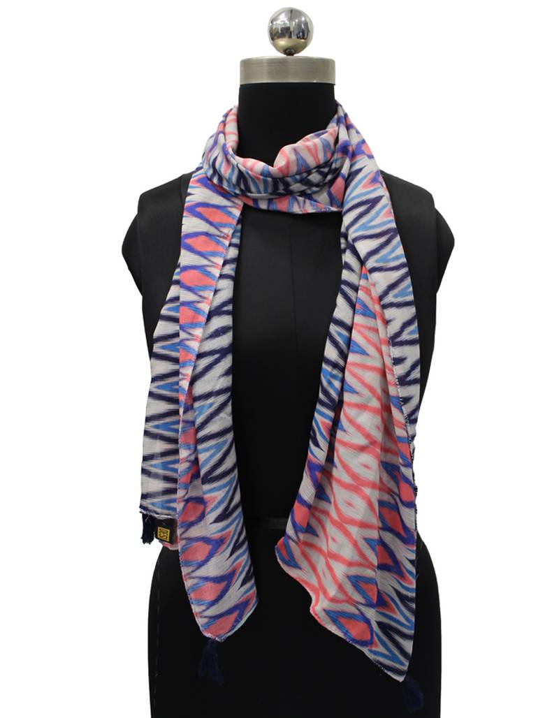 Multicolor Viscose   scarf