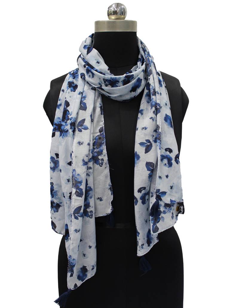 Multicolor Viscose   scarf