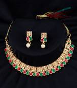 Gold Plated Traditional Choker Set