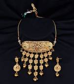 Gold Plated Enthic Choker Set