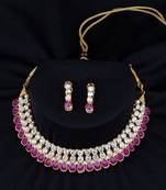 Delicated Diamond Choker Set