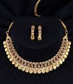 Amazing Stylish Look Gold Plated Choker Set For Women And