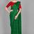 Green plain silk blend saree with blouse