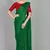 Green plain silk blend saree with blouse