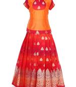 Shivangi Lotus Bud Pattu pavadai / Lehenga !!!