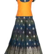 Shivangi Lotus Bud Pattu pavadai / Lehenga !!!