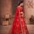 wedding wear red lehenga choli with duptta
