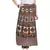 Beige Bagru Printed Cotton Wrap Around Long Skirt