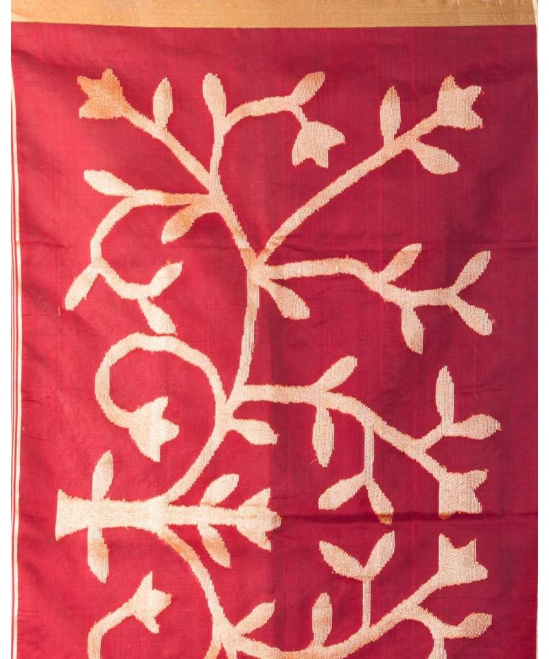 Multicolor Handloom Sequins Jamdani saree