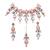 Multicolor agate necklaces