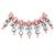 Multicolor agate necklaces