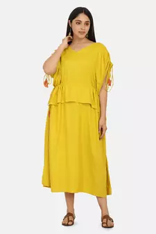Mustard Long Dress