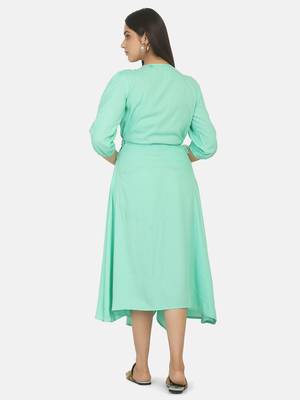 Blue Long Dress 4