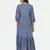 PURPLE PRINTED LONG DRESS