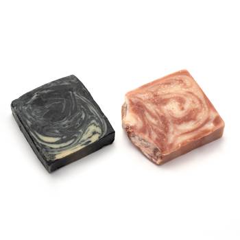 INDIBAM's Luxury Hand Made Organic soaps.110 Gram Each. Pack of 2. 2