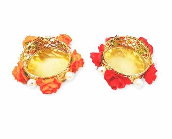 BK Creation Antique Style Handmade Decorative Tealight Candle Holder (6 Pieces) in Multicolour. 2
