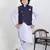 Boy's Silk Cotton Kurta Pyjama and Waistcoat Set