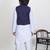 Boy's Silk Cotton Kurta Pyjama and Waistcoat Set