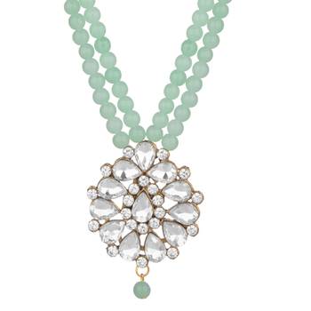 Multicolor long moti set  alloy  necklaces 3