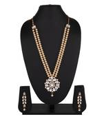 Multicolor long moti set  alloy  necklaces