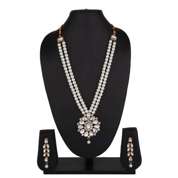 Multicolor long moti set  alloy  necklaces 1