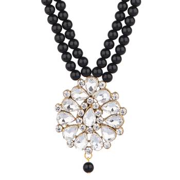 Multicolor long moti set  alloy  necklaces 3