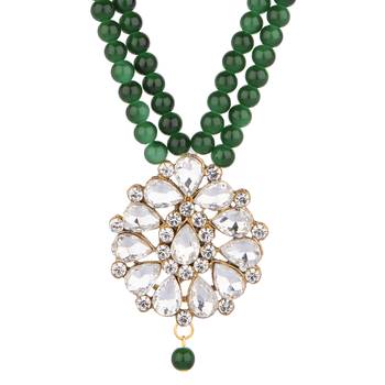Multicolor long moti set  alloy  necklaces 3