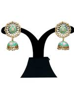 Multicolor kundan  minakari jumki  jhumkas