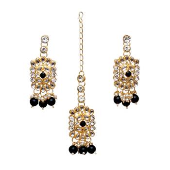 multicolor moti chokar set  alloy necklaces set 4