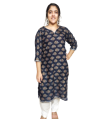 Black print Suit In Rayon With Gotta Work 