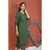 GREEN PRINTED KURTA AND BOTTOM