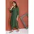 GREEN PRINTED KURTA AND BOTTOM