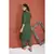 GREEN PRINTED KURTA AND BOTTOM