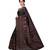 Black Khadi Printed Saree with Blouse Piece
