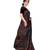 Black Khadi Printed Saree with Blouse Piece