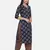 INDIGO PRINTED KURTA AND BOTTOM
