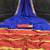 Kimisha Women's Blue Cotton Silk Saree With Unstitched Blouse
