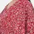 MAROON PRINTED KAFTAN WITH EMBROIDERED BELT