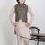 Ethnic Wear Kurta Pyjama with Waist Coat Jacket for Kids and Boys