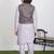 Everwillow Ethnic Wear Kurta Pyjama with Waist Coat Jacket for Kids and Boys 