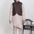 Everwillow Ethnic Wear Kurta Pyjama with Waist Coat Jacket for Kids and Boys 